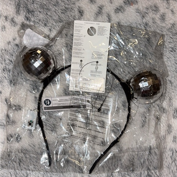 Forever 21 Silver Disco Ball Headband - Picture 2 of 2